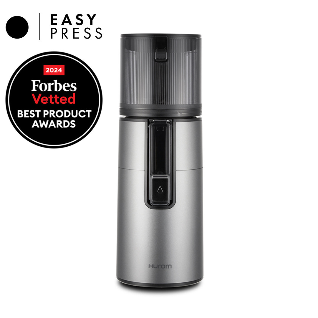 Hurom H400 Self Feeding Slow Juicer in Silver