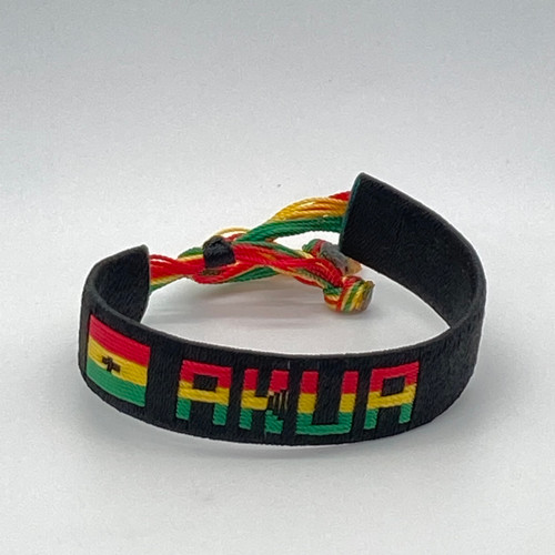 Women's 'Ghanaian Day of Birth' Bracelet - Wednesday (Akua)