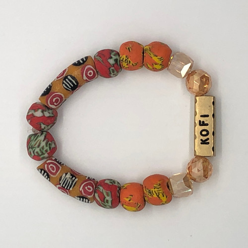 Men's Day of Birth Bracelet - Friday (Kofi)