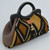 Koryoo Mudcloth - Range with Dark Brown Leather (with Mercy Symbol) Handbag