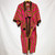 Kimono Set - African Printed, Unisex Robe & Slippers.3