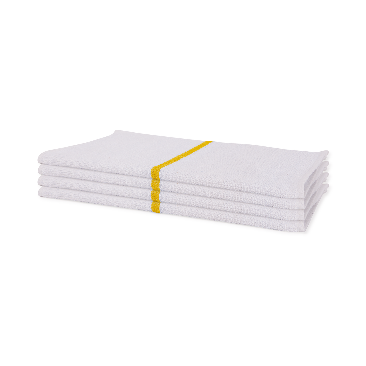 Soft Textiles 24 Pack White Bar Mop Kitchen Towels 100% Cotton