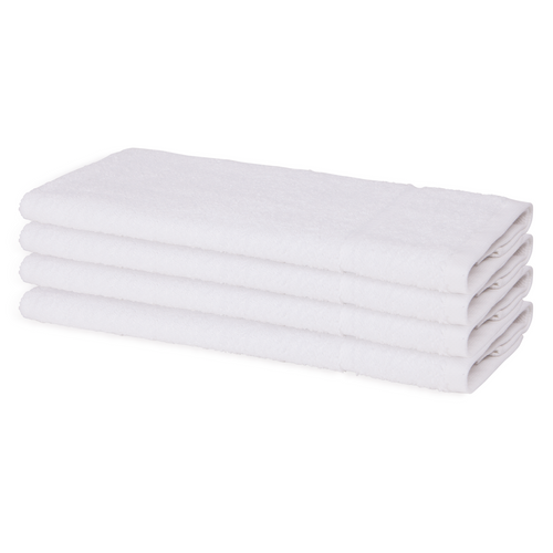 16x30 Wholesale White Luxury Hand Towels - Fast Shipping
