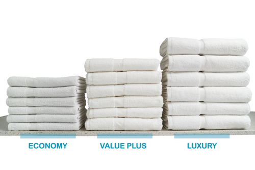 White Bath Towels in Bulk