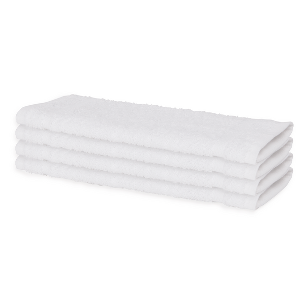 13x13 Wholesale White Luxury Wash Cloths Image Textile