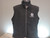 Fleece Black vest with drawstring wait. A white GDA logo is on the left chest.