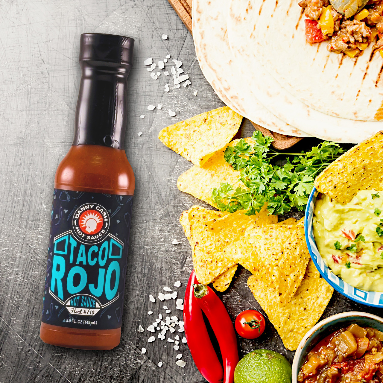 DC11 Danny Cash Taco Rojo Hot Sauce