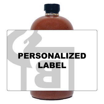 Single Bottle of Drink Mixer With Your Own Personalized Label