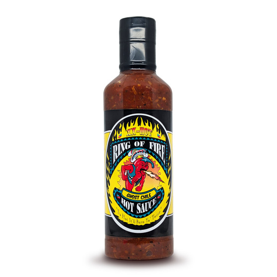 RING OF FIRE XX-HOT GHOST CHILE HOT SAUCE