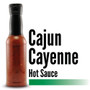 Image displaying the Branded Sauces' Cajun Cayenne Hot Sauce bottle against a white background, showcasing the product's vibrant color and featuring the product name in the image, but without a label. Image displaying the Branded Sauces' Cajun Cayenne Hot Sauce bottle against a white background, showcasing the product's vibrant color and featuring the product name in the image, but without a label.