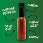 HS14 Cajun Cayenne Hot Sauce with Custom Label HS14 Cajun Cayenne Hot Sauce with Custom Label