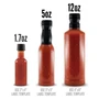 HS18 Red Habanero Hot Sauce with Custom Label