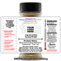 Image showcasing Branded Sauces' Smoky Herb Seasoning  bottle with a mock label superimposed over it, displaying design details and nutritional information, providing a template for customization while allowing for unique branding needs. Image showcasing Branded Sauces' Smoky Herb Seasoning  bottle with a mock label superimposed over it, displaying design details and nutritional information, providing a template for customization while allowing for unique branding needs.