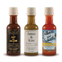 Mini Wedding Favor Hot Sauces with Custom Labels