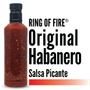ROF RING OF FIRE Original Salsa Picante with Custom Label