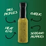 HS07 Dill Pickle Hot Sauce with Custom Label