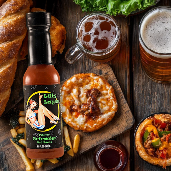 DC90 Danny Cash Pilsner Sriracha Hot Sauce - Danny Cash Hot Sauce