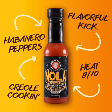 DC12 Danny Cash NOLA Red Hot Sauce