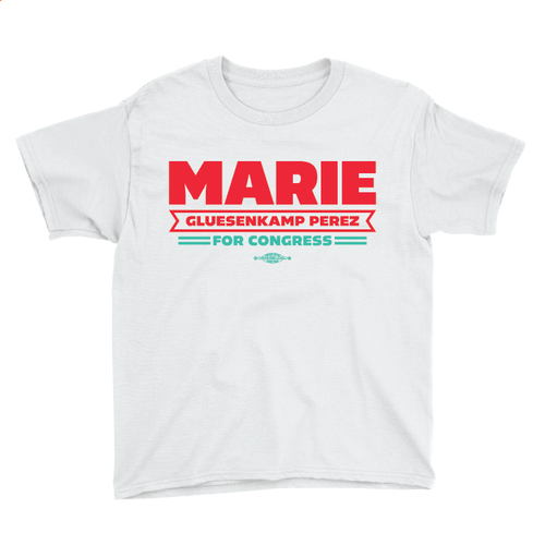 Marie For Congress (Youth White Tee)