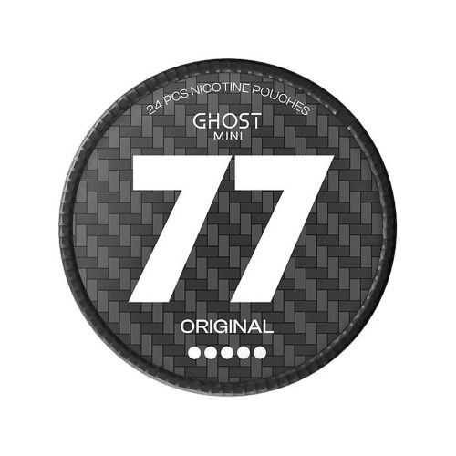 77 Ghost Mini Nicotine Pouches 20mg | Strong Snus UK