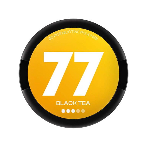 77 Nicotine Pouches Black Tea 10.4mg UK Best Price