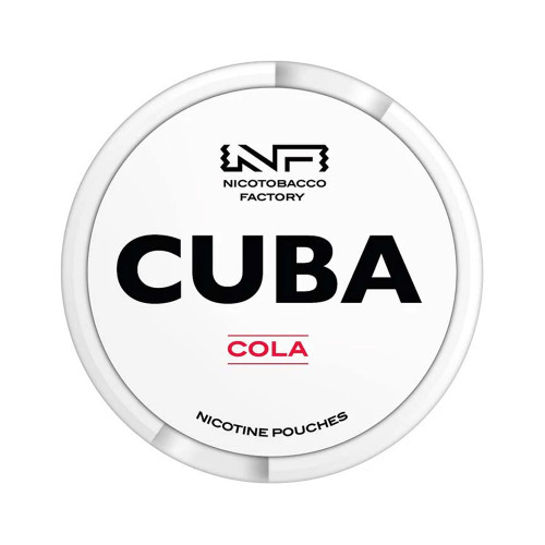Cuba White Cola Nicotine Pouches 16mg | Lowest Price UK