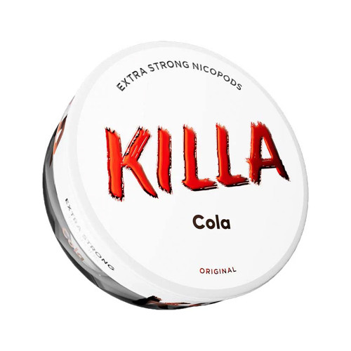 Killa Nicotine Pouches Cola 16.5mg | Buy Online UK