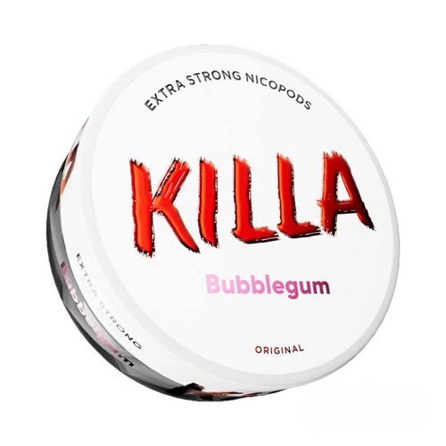 Killa Nicotine Pouches 16.5mg Bubblegum | Buy From £2.99