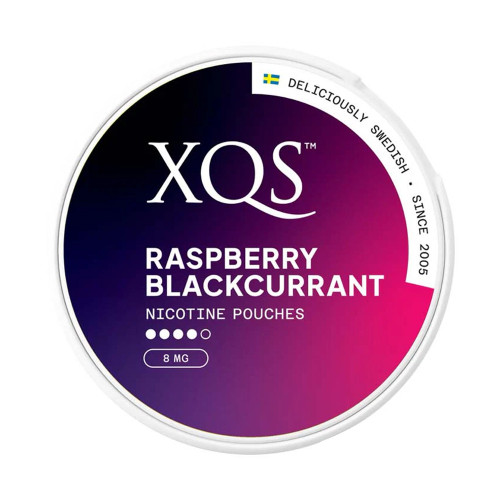 XQS Raspberry Blackcurrant Nicotine Pouches UK
