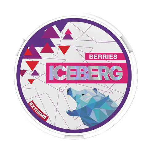 Iceberg Berries Nicotine Pouches 10 Cans UK Lowest Price