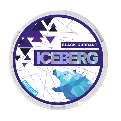 Iceberg Nicotine Pouches Black Currant 10 Cans UK