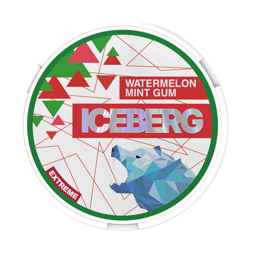 Iceberg Nicotine Pouches UK | Watermelon Mint 50mg