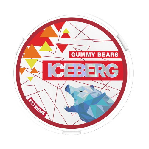 Iceberg Nicotine Pouches Gummy Bear 50mg | UK Lowest Price
