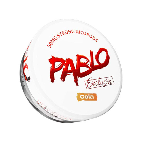 50mg Nicotine Pouches UK | Pablo Cola Strong Snus