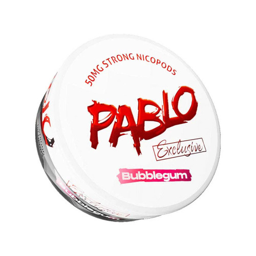 Pablo Bubblegum 50mg Nicotine Pouches UK – Strong & Discreet