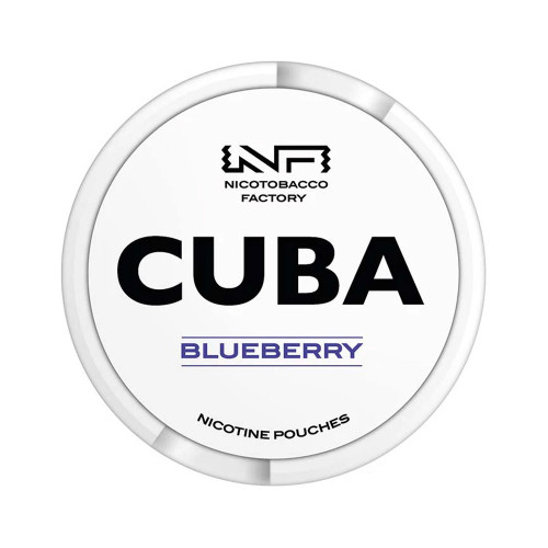 Cuba White Blueberry Nicotine Pouches 16mg UK