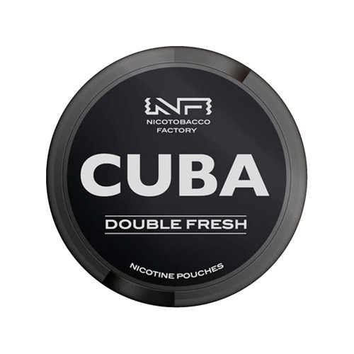 Cuba Black 43mg Nicotine Pouches UK | Fast Delivery