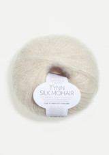 Tynn Silk Mohair, Putty 1015. Sandnes Garn in the US, Norwegian yarn, Kitt 1015