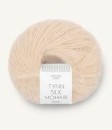 Tynn Silk Mohair, Mandel, Almond  2511, Sandnes Garn in USA, Sandnes Garn Tynn Silk Mohair