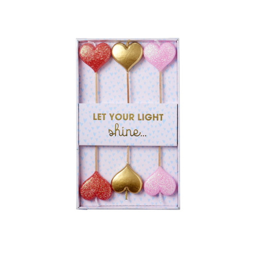 Heart Candles, pack