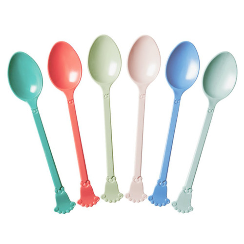 Melamine Table spoons, set of 6, Stay outstanding colors