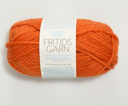 Fritidsgarn, Orange 3326