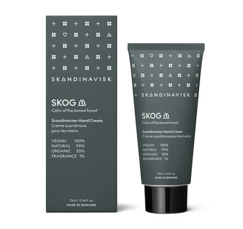 Hand Lotion Skog, Skandinavisk made in Denmark, B corporation, Skandinavisk hand lotion in the US