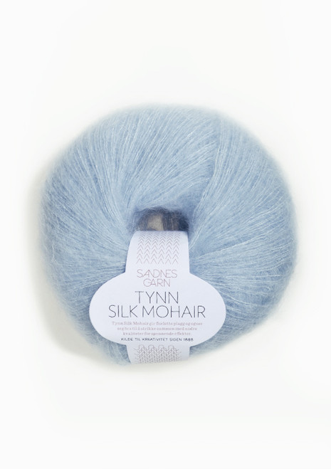 Tynn Silk Mohair Light Blue 6012, Sandnes Garn Tynn Silk Mohair, Sandnes Garn in Norway, Sandnes Garn in the US