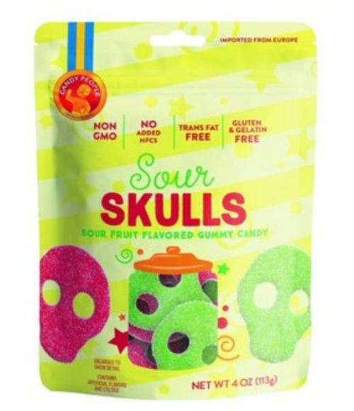 Sour Skulls,  Swedish Candy, Sour Candy