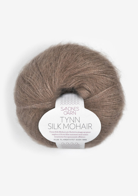 Tynn Silk Mohair, Hazelnut 3161, Sandnes Garn, Sandnes Garn in USA, Sandnes Garn Norwegian Made yarn