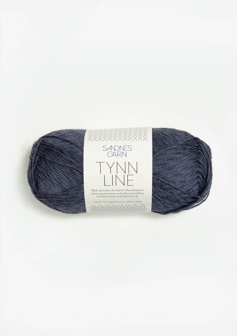 Tynn Line, Dark Blue Grey 6061,  Sandnes Garn in USA,  Sandnes Garn Norwegian Made yarn