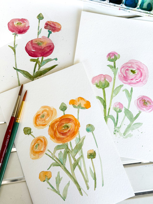 Watercolor class, local watercolor class. Beginning watercolor San Carlos, CA, Bay Area Watercolor Class