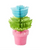 Honeycomb Paper Flower, Blue, Rice Dk