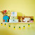 Cardboard Suitcase Set of 3 in Assorted Animal Prints